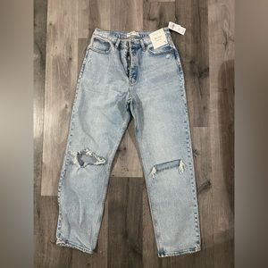 Abercrombie The Dad High Rise jeans